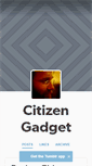 Mobile Screenshot of citizengadget.com